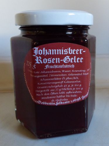 Rosen-Johannisbeer-Gelee NEU